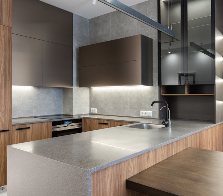 Kitchen Respray Before and After